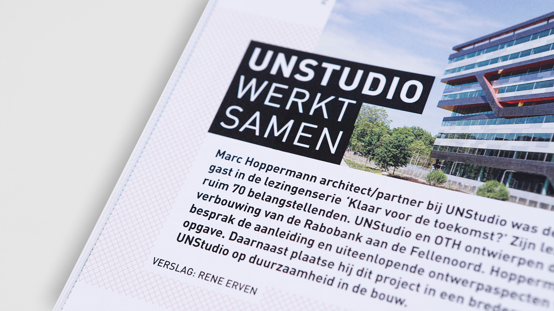 huisstijl magazine ontwerp architectuurcentrum eindhoven